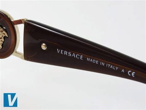 how to tell fake versace sunglasses|genuine versace sunglasses.